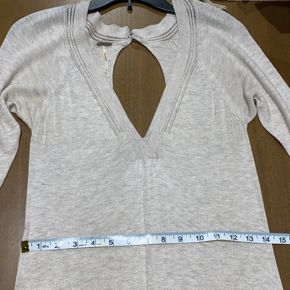 Free People 3/4 sleeve sweater dress - Picture 5 of 8